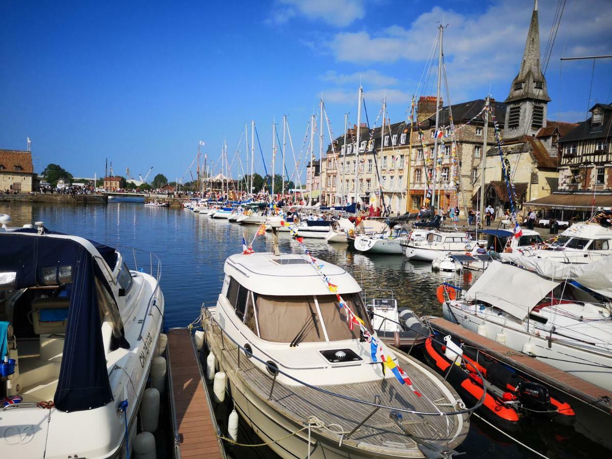 Un Parfum D'Embruns Hypercentre Honfleur, Fibre Lägenhet Exteriör bild